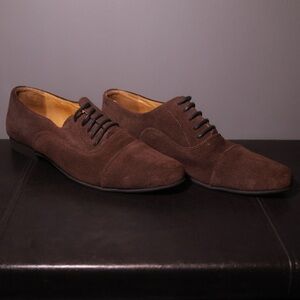 Swear Jimmy 1 Brown Suede Oxford Shoes